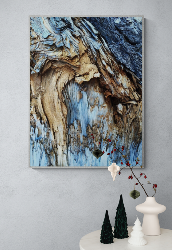 Abstract- Wood Grain in Nature