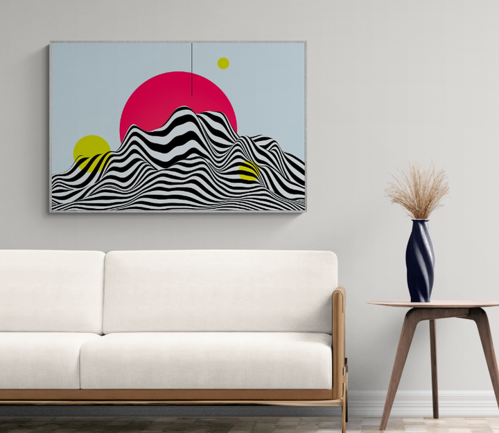 Modern Abstract Wall Art Ideas - Sonic Adventure