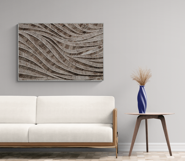Abstract - Woven Bamboo
