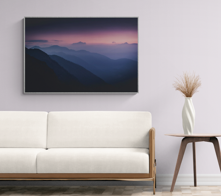Abstract Landscape-Mountains A