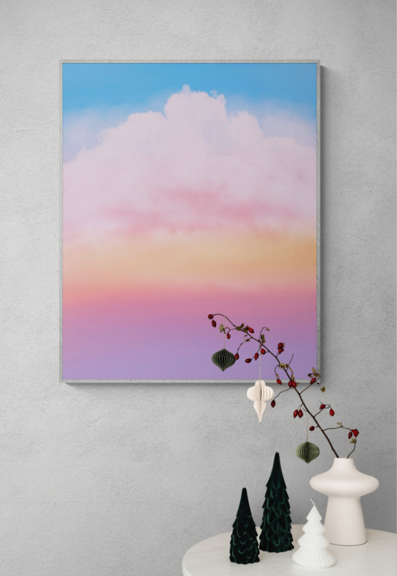 Abstract Landscape-Bright & Cheery Sky