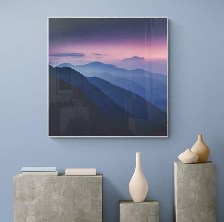 Abstract - Purple Mountains
