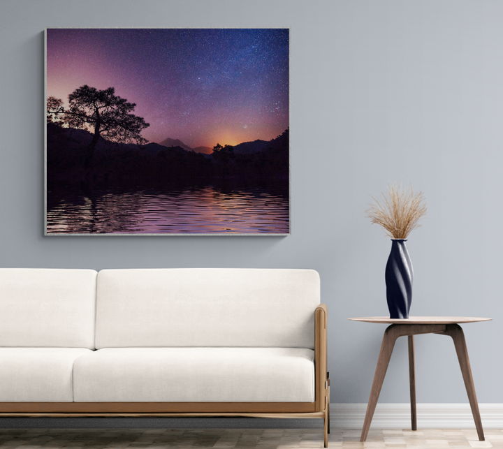 Abstract Landscape-Night Sky B