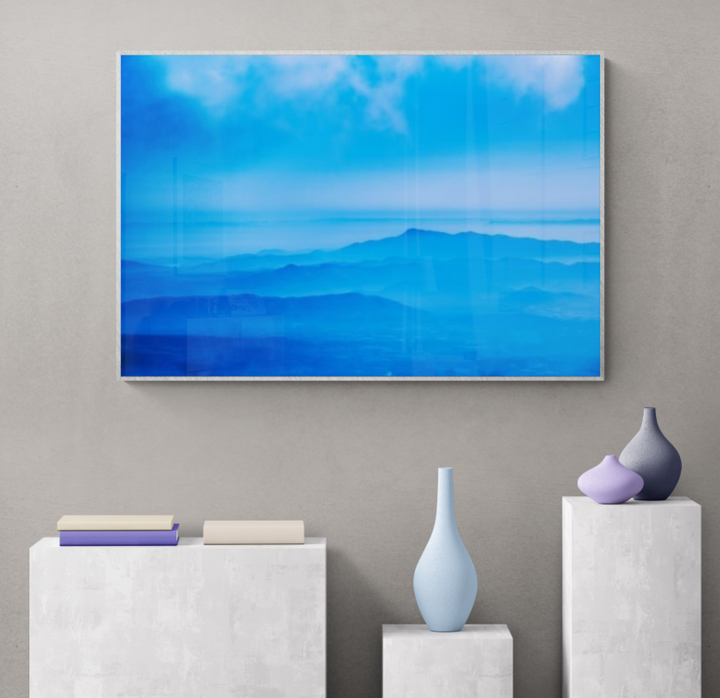 Modern Abstract Wall Art Ideas - My Life in Blue