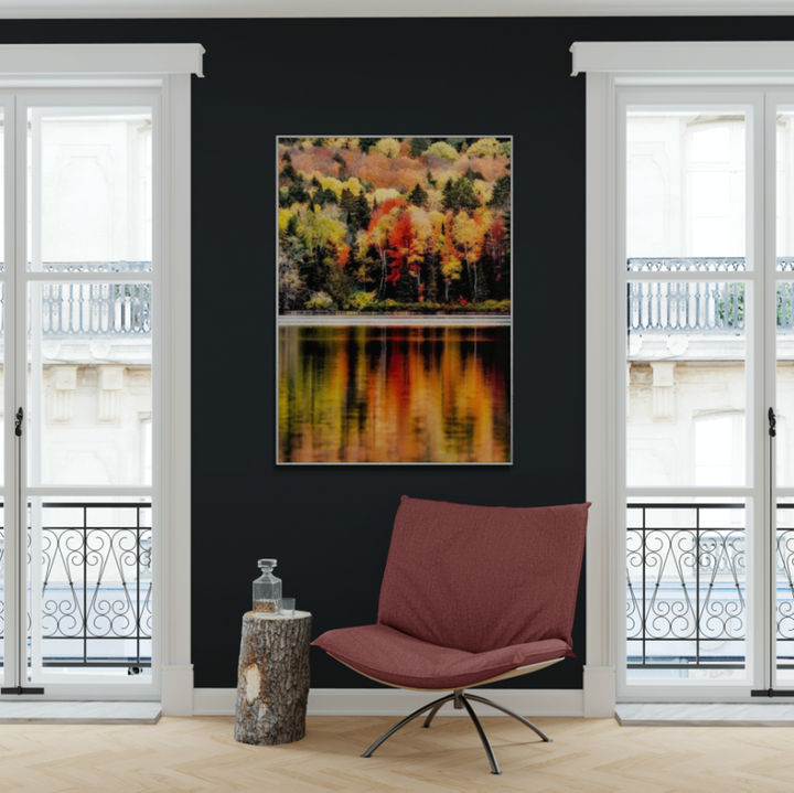 Seasonal Themed Wall Art Ideas: Autumn Colors Reflected