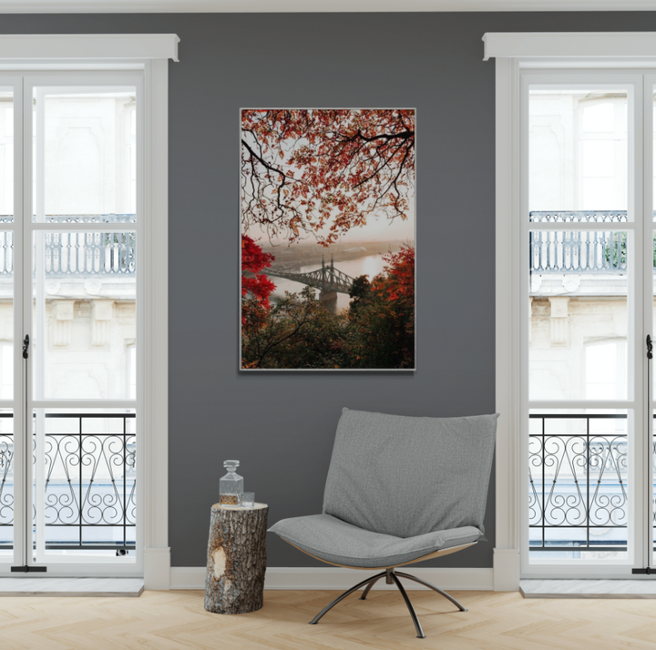 Seasonal Themed Wall Art Ideas: Autumn in Budapest, Hungary