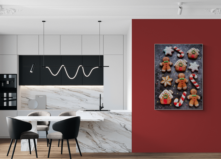 Holiday Themed Wall Art Ideas: Christmas Cookie Collection