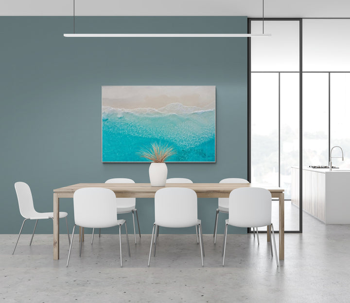 Beach Themed Wall Art Ideas:  Sun-Bleached Sand