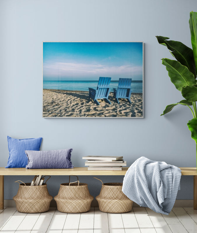 Beach Themed Wall Art Ideas:  A Chat with a Friend