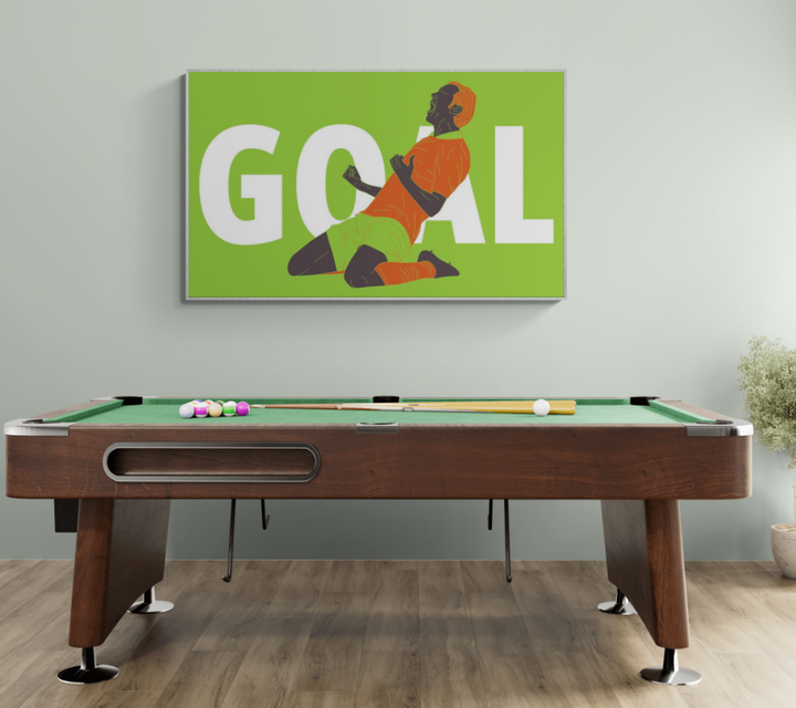 GOAL Orange & Green