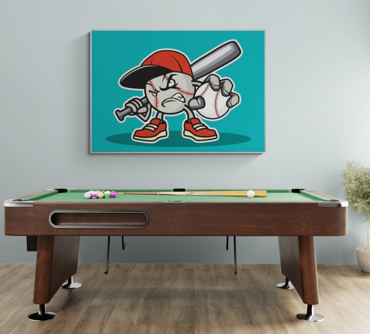 Baseball Mascot Illustration