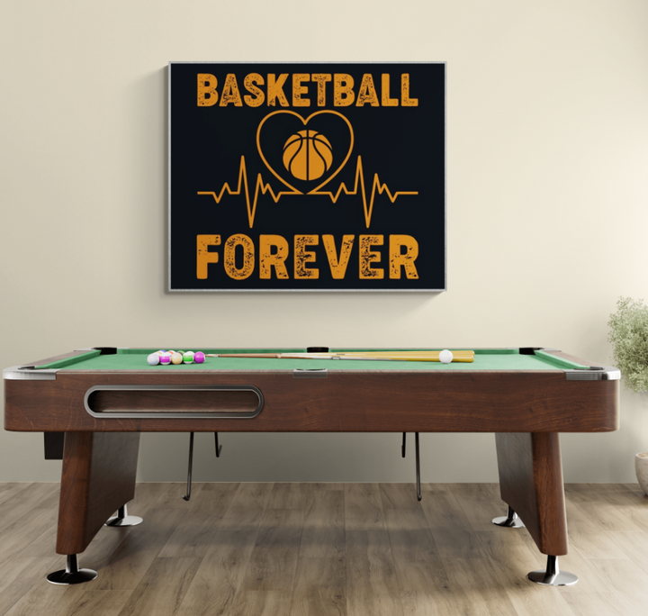Basketball Forever Illustration