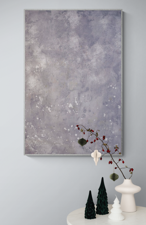 Abstract - Texture Concrete Grey with Paint Splatter