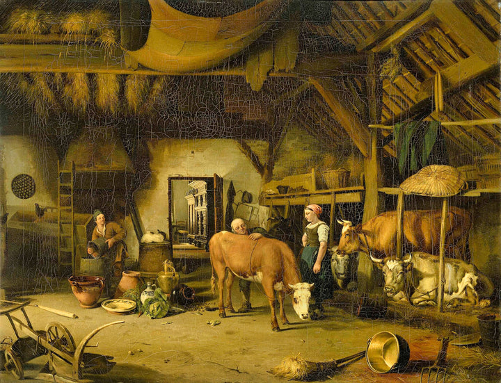 Peasant Interior. Date: 1830-1860