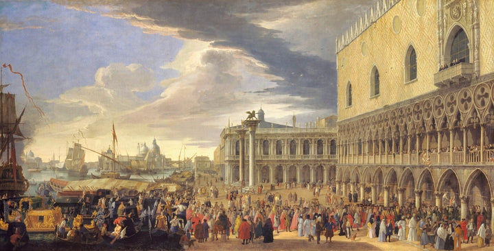 The Arrival of the Earl of Manchester in Venice, 1707-1710 Luca Carlevaris
