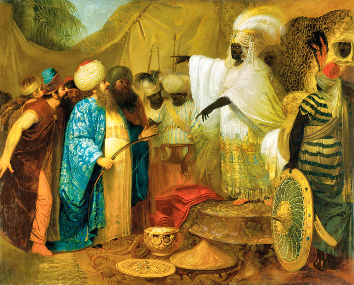 Persian Envoys before the King of Ethiopia by Franciszek Smuglewicz