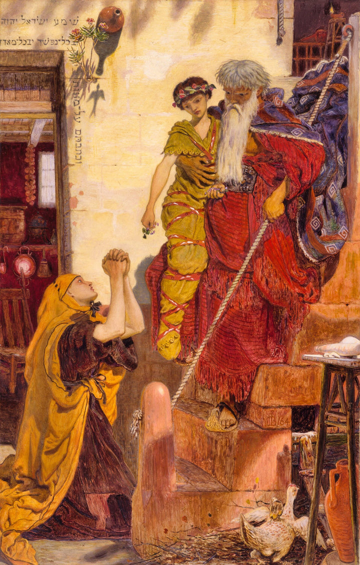Elijah and the Widow's Son, 1864. Artist: Ford Madox Brown