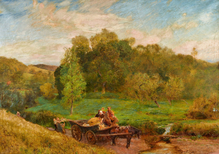 Sweet Water Meadows Of The West, 1893 By John William North