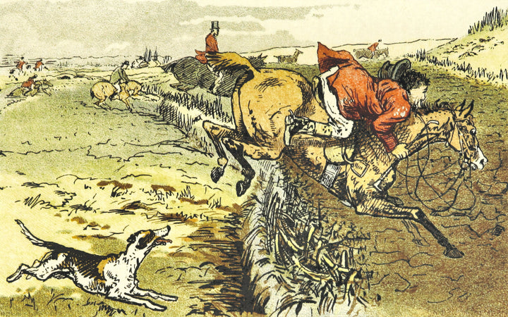 Fox Hunt illustration 19th century