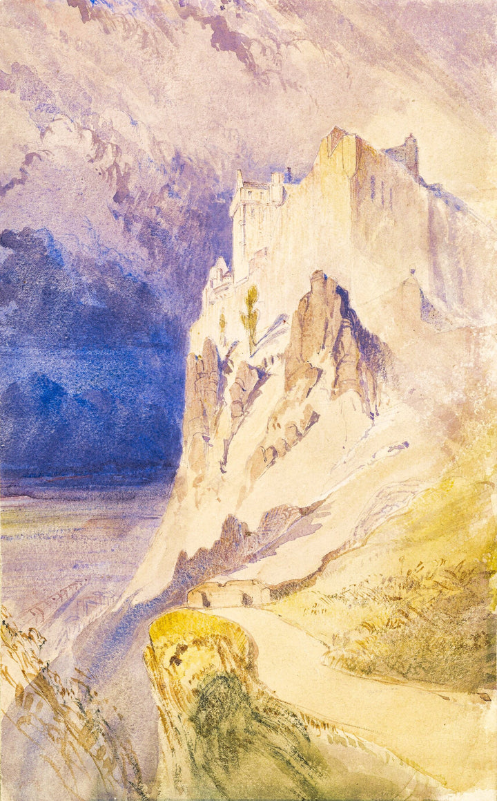 Dumbarton Castle, 1838. Artist: John Ruskin