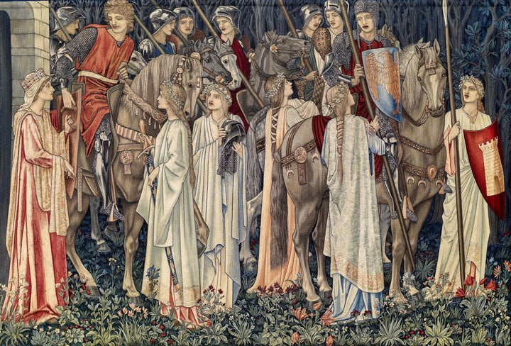 Quest for the Holy Grail Tapestries Panel 2 1895