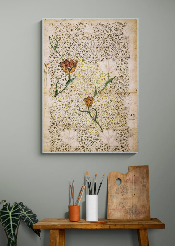 Garden Tulip, 1885 by William Morris