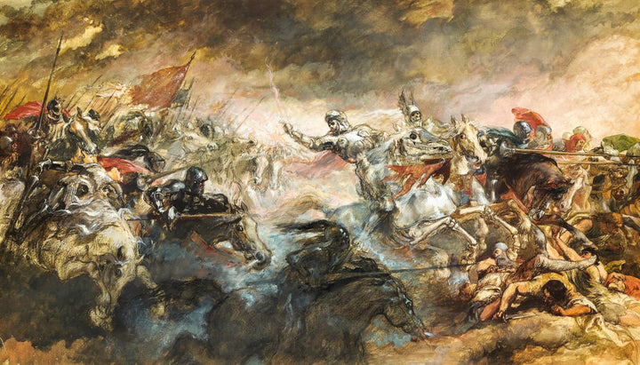 The Phantom Horseman,1870-93 by Sir John Gilbert