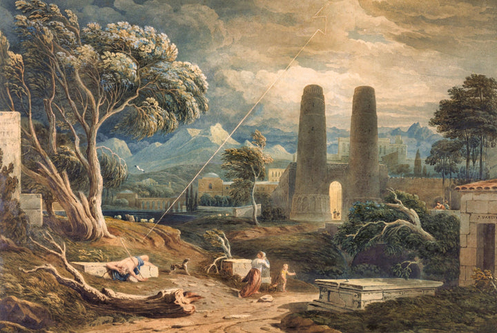 Stonehenge, 1845 by James Ward