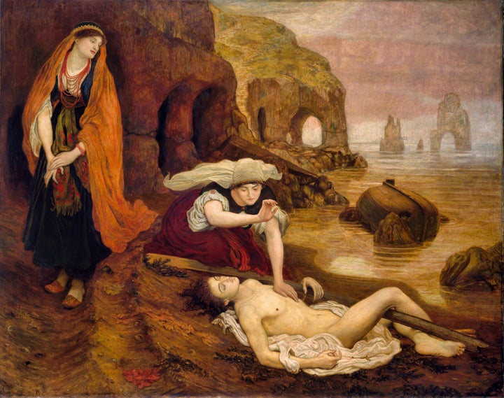 Finding of Don Juan by Haidee By Ford Madox Brown