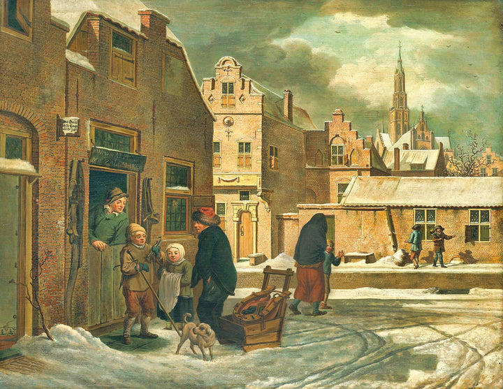 City View in the Winter. Date: 1790 - 1813