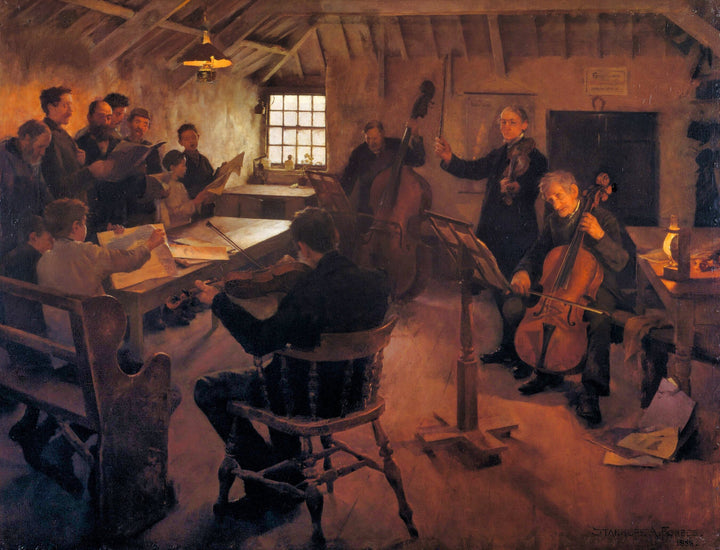 The Village Philharmonic, 1888. By Stanhope Alexander Forbes