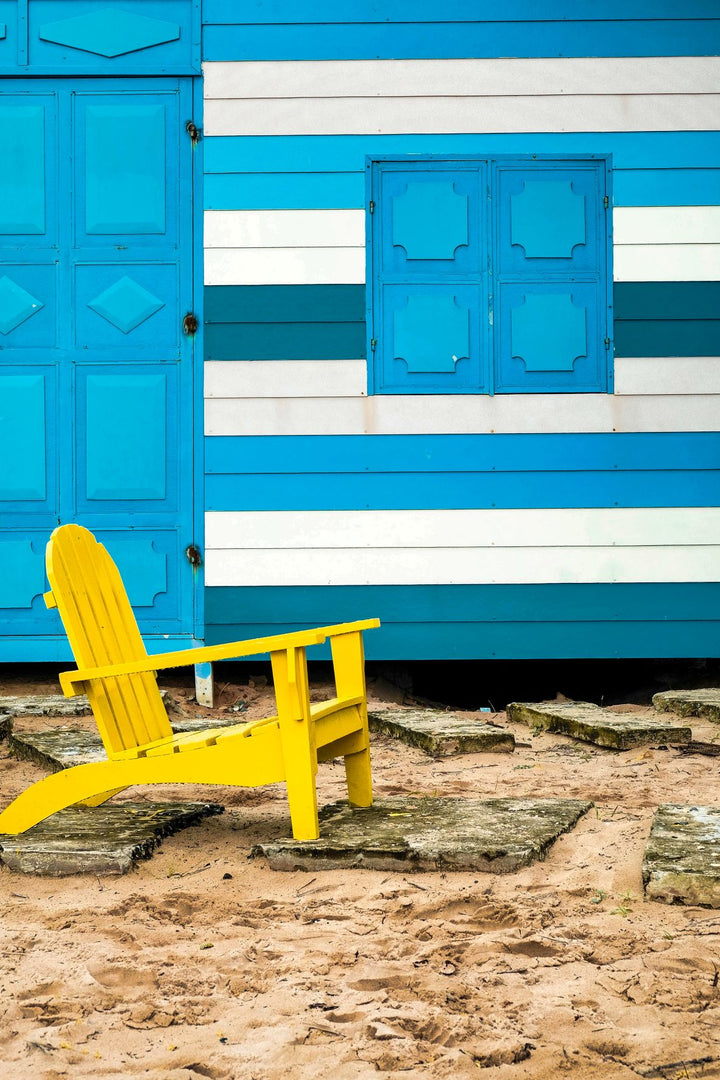 Beach Hut and Chair