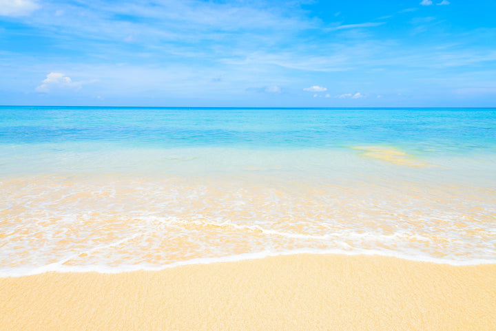Blue Water meets White sand