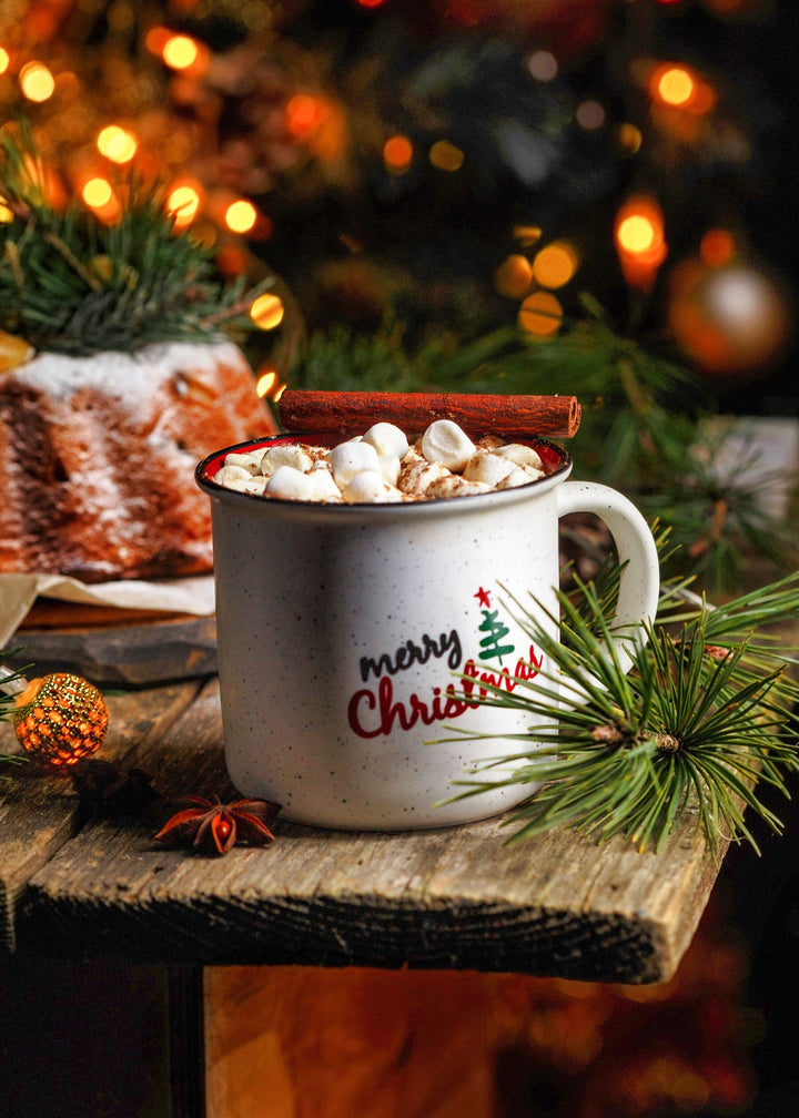 Christmas - Mug of Cocoa & Cake