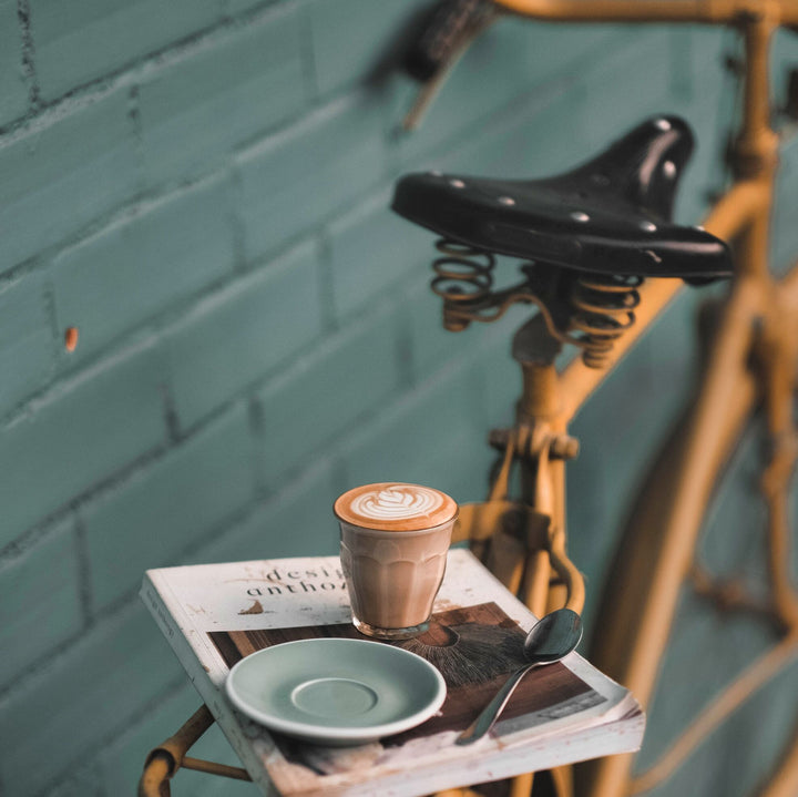 Vintage Bicycle and Coffee