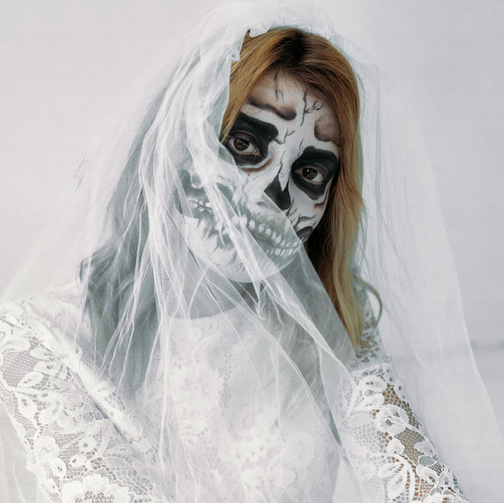 Skeleton Bride in Veil