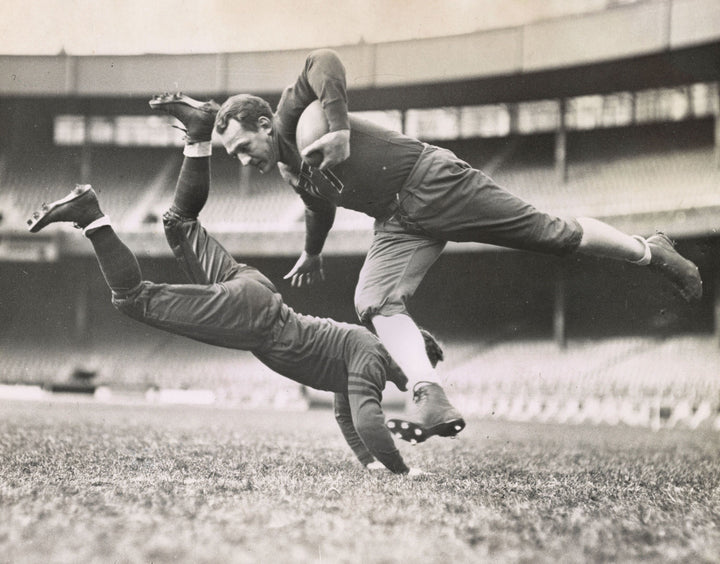 Vintage American Football Players