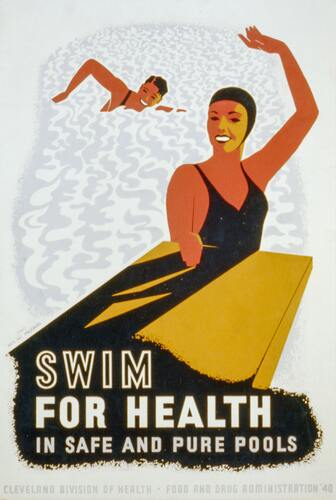 Vintage SWIM Poster